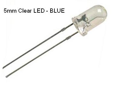 thumbnail image 2 of Irvima 5mm Clear Round LEDs – Assorted Colors With Resistors (Water Clear Lens) 2 of 2